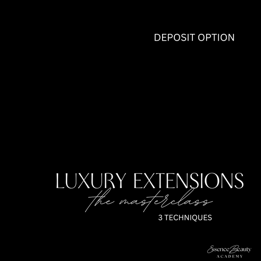 LUXURY EXTENSIONS MASTERCLASS + PRO KIT (Deposit Option)